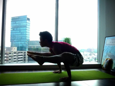 今朝のasana