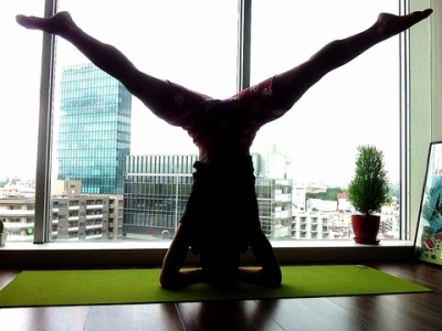 今朝のasana