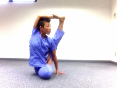 今日のop着yoga