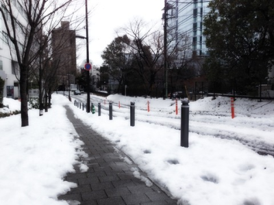 雪の日に知るありがたさ