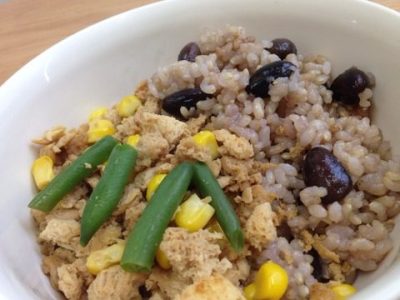 ベジタリアンレシピ 〜豆腐そぼろ丼