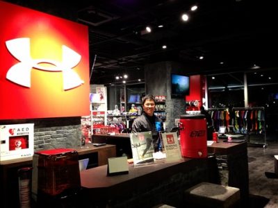 アンダーアーマー 新店舗