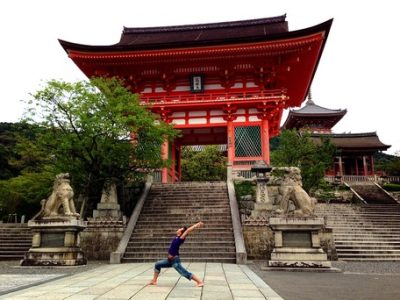 朝yoga@清水寺