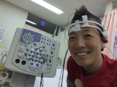 ヨガ中の脳波を見てみたい